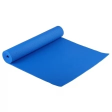 Коврик для йоги 173 x 61 x 0,6 см, цвет синий