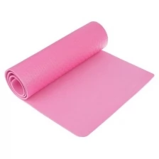 Коврик для йоги 183 х 61 х 0,7 см, цвет розовый (1 шт.)
