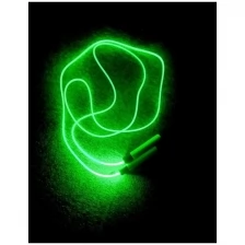 Cкакалка гимнастическая со световым эффектом, зеленая Camelion J3LED