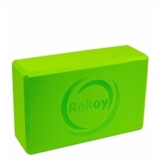 Блок для йоги ReKoy, оранжевый, EVA