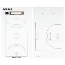 Тактическая доска для баскетбола "TORRES", арт.TR1003B
