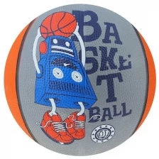 Мяч баскетбольный "Робот", ПВХ, клееный, размер 3, 297 г